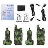 RT22 walkie talkie camouflage color pair, thin mini, hot selling American channel