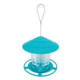 Automatic Foot Tool Outdoor Bird Feeder Hanging Nut Feeding Multiple Hole Dispenser Holder Food Container