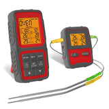 Smart Meat Digital Wireless Dual Probes Instant Read Magnetic Food Thermometer APP Control with Timing Alarm