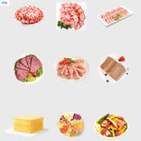 Electric Slicer Meat hine 1-15mm Adjustable Foldable Multi Function Food Vegetable Cutter Cut cheese