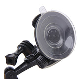 Car Suction Cup Tripod Mount Glass Holder Triangle Low Angle with 1/4" Tripod Adapter Mount for Gopro11 10 9 8 Sjcam Yi 4K