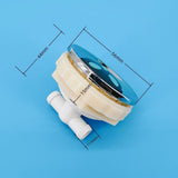 11.5mm Jet 56mm ABS Cover Bubble Universal Three Hole Spray Nylon Base Massage Bathtub Shower Nozzle
