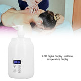 Heater LED Toucreen Temperature Adjustable Portable Massage Oil Lotion Bottle Warmer AU Plug 100‑240V