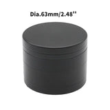 CRUSHER 40/50/63mm Dry Herb Grass Tobacco Grinder Zinc Alloy 4 Laye Manual Spice Herbal Grinders for Smoking Accessories