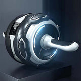 Abdominal Roller Exercise Wheel Fitness Equipment Mute Roller For Arms Back Belly Core Trainer Body Shape With Free Knee Pad