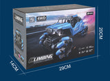Music Light Drift Rotary Charging Remote Control Car Children's Electric Toy 4WD Off road Climber