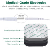 10-50pcs Reusable Seldhesive Electrode Pads Gel for Muscle Stimulation Device Accessories Massage Patch