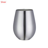 500ML Beer Cup Stainless Steel Cocktail Mugs Milk Drinking Mug Coffee Tumbler Juice Milk Cup Metal Mug For Bar Outdoor Drinkware