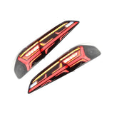 LED Dynamic Taillight Assembly wing Turn Signal Car for Hyundai Sonata 9 2018 2019