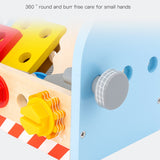 Take-Along Kit Pretend Play Tool Set Gift For Boy Or Girl Kids Educational DIY Wooden Nut Assembly Toys