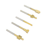 10pcs Set Box 3mm HSS Titanium Router Bits Wood Cutter Milling Fits Dremel Rotary Tool Engraving Machine Knife Sharpening Slot