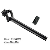 CANTRELL Bicycle Damping Suspension Ultra Light 586g Seatpost 27.2 28.6 30.0 30.4 30.8 31.6 33.9mm Mountain Bike Seat Tube