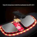 Heating Rubbing Abdominal Instrument - Belly Electric Moxibustion Therapy. Hot Compress Belt Automatic Abdomen Massager - Wais8