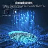 Fingerprint Access Control Attendance hine Biometric Time Clock Employee Checking-in Recorder Fingerprint/Password/ID