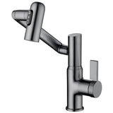 Digital Display LED Basin Faucet 360 Rotation Multifunction Stream Sprayer Hot Cold Water Mixer Sink Tap Bathroom