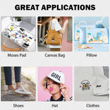 Mini Heat Machine - T-Shirt Printing, Easy Heating Transfer Press Iron Machines for Clothes, Bags, Hats, Pads, Blanket, Leather