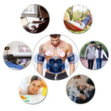 1 set of EMS smart massager abdominal and arm stimulator trainer muscle exercise lazy home fiess equipment