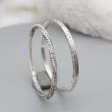 Men's And Women's Retro Totem Ethnic Style Silver Bracelet