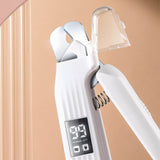 2 in 1 Electric Clipper Rechargeable Dog Nail Trimmer Grinder Quiet and Low Vibration with LED Lights