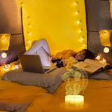 1pc Turtle 3D Night Light, 16 Colors, Smart Touch And Remote Control, Dimmable 3D Illusion Lamp