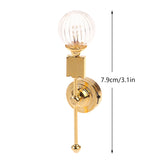 1 PCS 1:12 Miniature Mini Wall Lamp Furniture Model Dollhouse Accessories