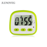 Digital LED Display Kitchen Timer Big Digits Loud Alarm Magnetic Backing Stand with Large for Cooking Baking Sports Games