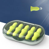 Soundproofing Earplugs Work Noise-proof Sponge Sports Noise-cancelg Sleep Memory Foam Mute Portable