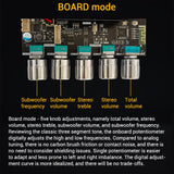 160W+160W+220W 2.1 Channel Bluetooth-compatible 5.1 Power DSP ADAU1701 Subwoofer Amplifier Board 10 stage EQ