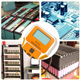 RC3563 Internal Tester Voltmeter With LCD Display Rechargeable Voltage Resistance Meter For Lithium Battery