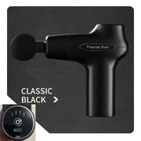 USB charging hammer electric relieve muscle massage gun massager LCD screen body fascia