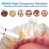 Scaler For Tartar Stain Tooth Calculus Remover Electric Sonic Teeth Plaque Cleaner Dental Stone Removal Household