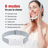 EMS Slimming hine Remove Double Chin Cheek Facial Lift Belt Hot Compress Face Vibration Massager Skin Care