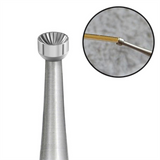 4 Pcs Round Cup Burr, 3/32Inch Shank Rounder Bits with Hand Drill Wire Twisting Tools(1mm/1.4mm/1.8mm/2.3mm)