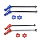 4Pcs Metal Front And Rear Drive Shaft CVD For Traxxas X-Maxx XMAXX 6S 8S 1/5 Monster Truck RC Car Upgrades Parts