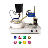 Faceting hine Gem Jade Stone Rock Jewelry Angle Polisher Flat Grinder with Locator 120W 1800RPM Manipulator Milg