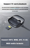 2021 Bluetooth 5.0 Car MP3 Player FM Transmitter Handsfree AUX Wireless Car Kit FM Modulator Support TF Card Music Playback