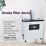 Industrial Pure Air Fume Purifier for Laser Engraver CNC hine Dust Extractor