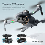 RG101 Pro Drone 2-axis Gimbal 360° Obstacle Avoidance HD Dual Camera Aerial Photography Brushless GPS Foldable Return Quadcopter
