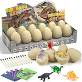 New 12PCS Archaeological Excavation s Creative DIY Dinosaur Egg Multi-person Party Toys Children's Gifts