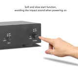 2 Channel 48V Supply, Universal Compact Phantom Power for Condenser Microphone Music Recording Equipment