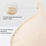 Pocket Fake Breast Protective Case Professional Portable Easy To Clean Practical Hook Cotton for Mastectomy