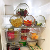 Rolling Basket Accessories Round BBQ Grill Mesh,BBQ Vegetable Slices Basket,For Vegetable,Fries,Fish
