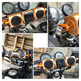 12V Motorcycle Subwoofer Audio Radio MP3 Music Player Four Side Waterprooutomatic Power Outage Protection Hands-free Calg