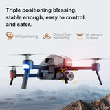 2022 M1 Pro 2 Drone 4k HD Mechanical 2-Axis Gimbal Camera 5G Wifi Gps System Supports TF Card Drones Distance 1.6km