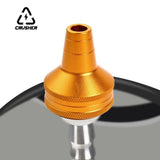 CRUSHER Aluminum Alloy Hookah Molasses Catcher with Silicone Adapter Oil Collector Chicha Nargile Cachimba Accessories