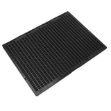 Braille Slate 27 Lines 30 Cells Braille Stylus Slate Waterproof Black for Blind for Drawing