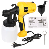 High Power EU Plug Flow Control Airbrush Electric Paint Sprayer with Paint Pot Power Tools 800 ML Large Capacity