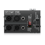 Behringer CT200 Cable Tester with 3 modes: cable and installed cable test plus test tone mode