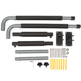 Car Roof Box Wall Mount 50KG Strong Support Shockproof Space Saving Kayak Rack Easy Storage for Surfboard