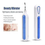 Ultrasonic Cleaner Beauty Vibrator Face Pore Deep Cleansing High Frequency Black Dot Remover Skin Purifier Facial Peeg Sonic